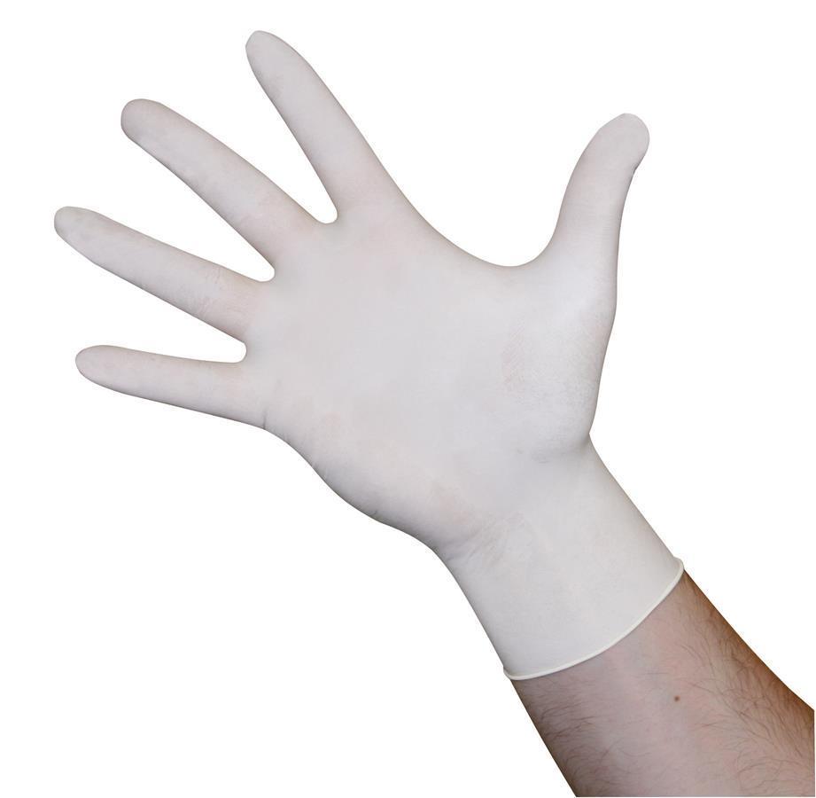 Kerbl Handschuhe Latex, Gr.XL, leicht gepudert, 100 Stück