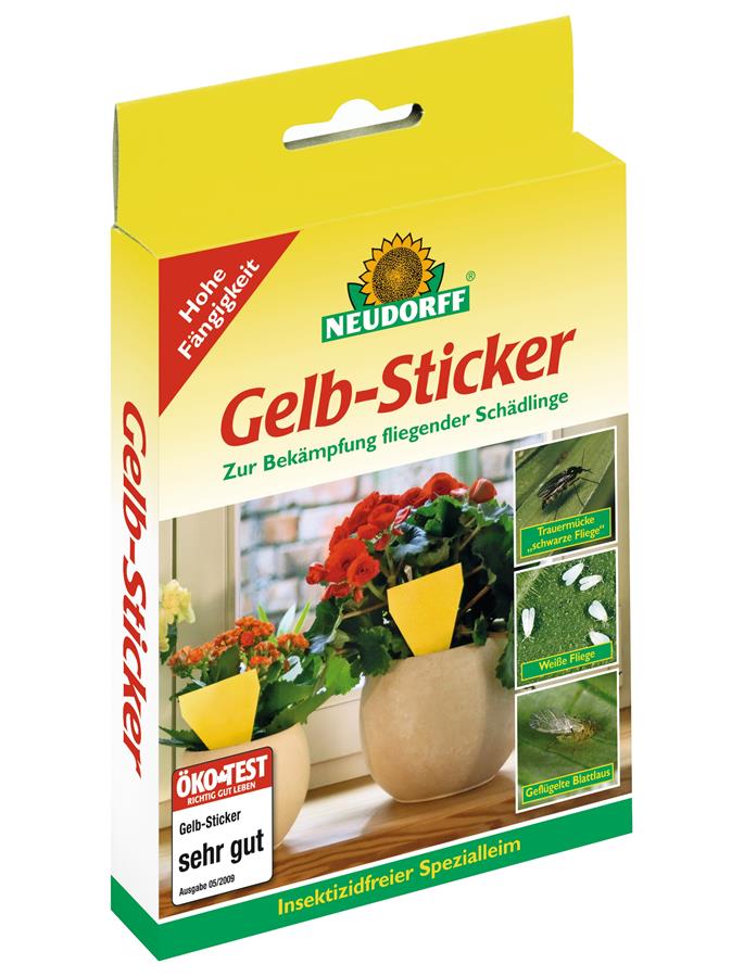 Neudorff Gelb-Sticker, 10 St.