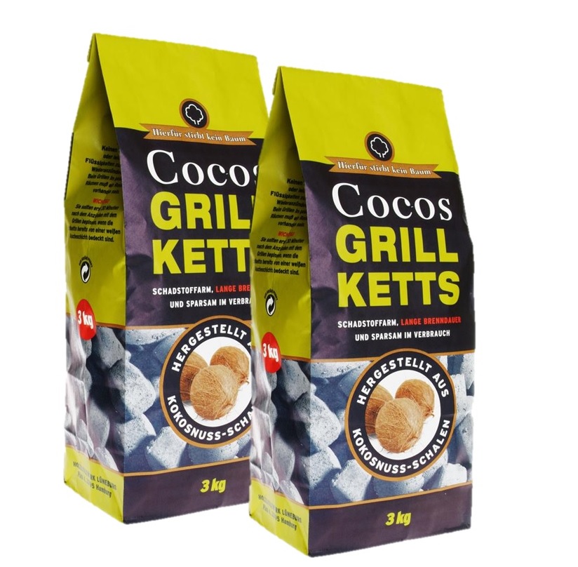 Cocos Grillketts im Sparpack, 2x 3 kg