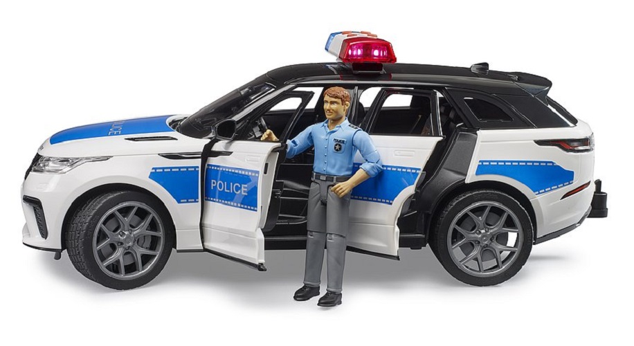 BRUDER Range Rover Velar Polizeifahrzeug mit Polizist