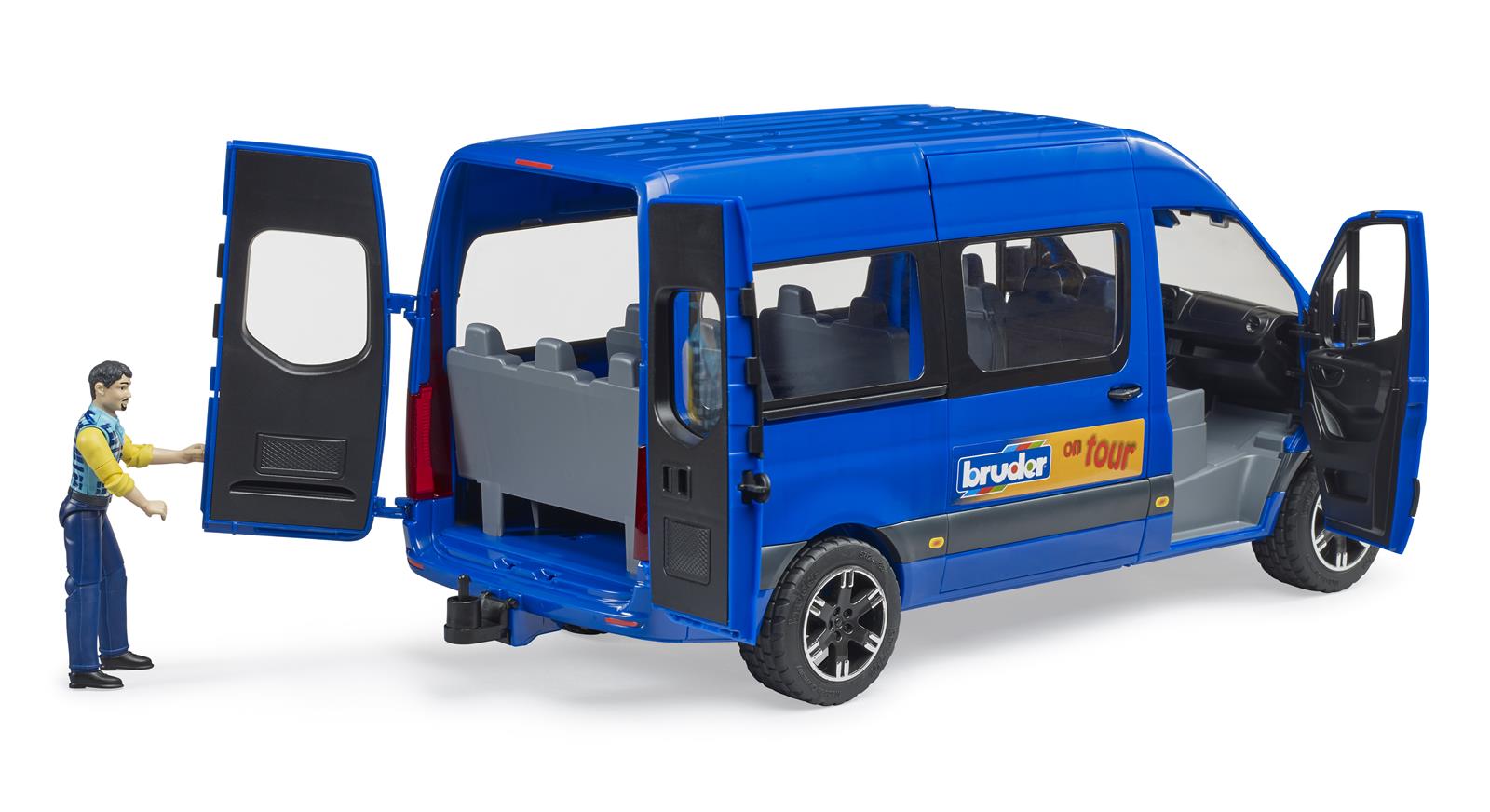 BRUDER MB Sprinter Transfer mit Fahrer