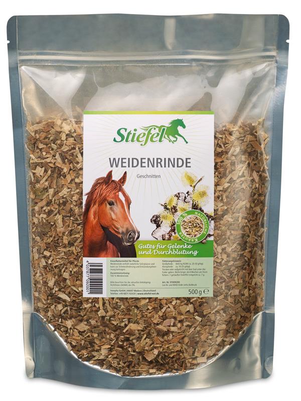 Stiefel Weidenrinde für Pferde, 500 g