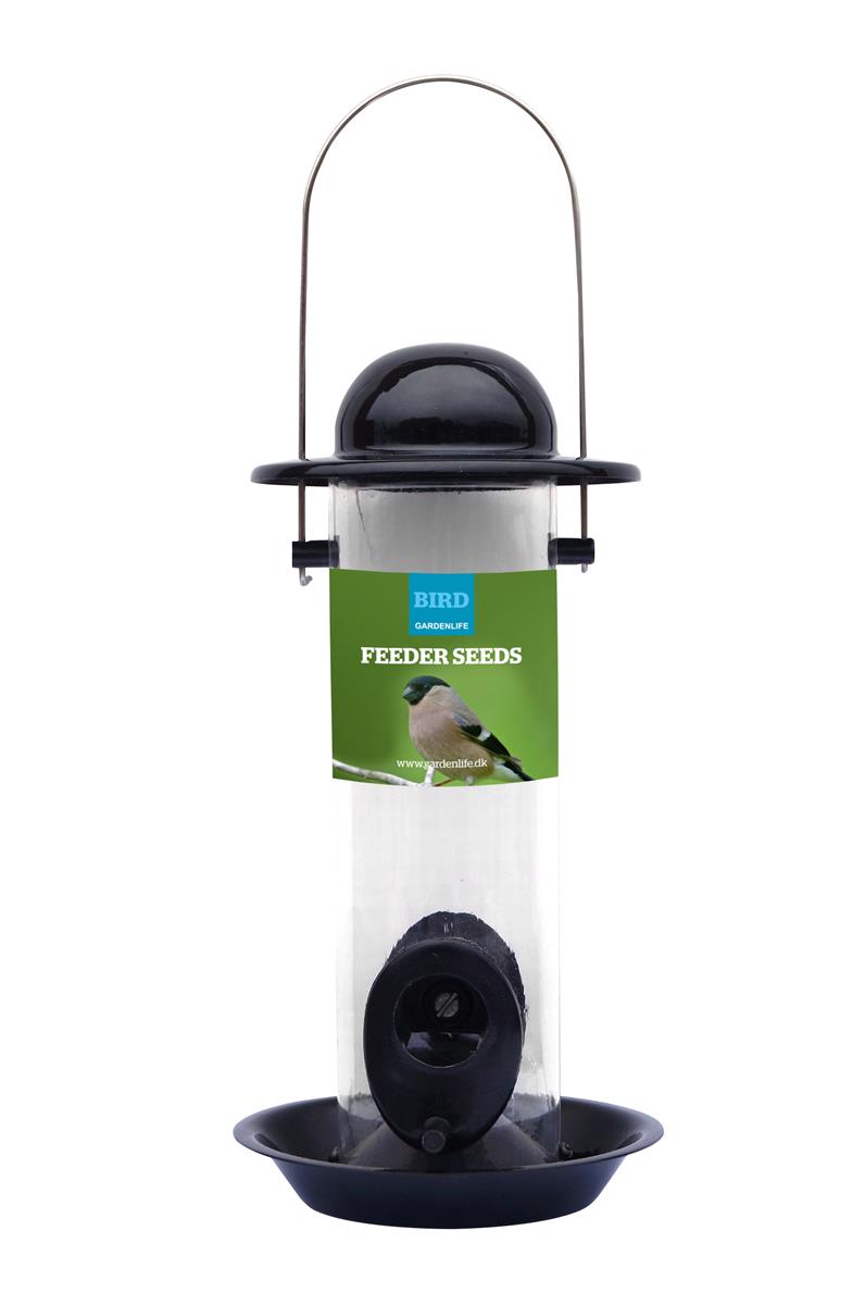 GardenLife Futterautomat für Wildvogelfutter, 12x 24 cm