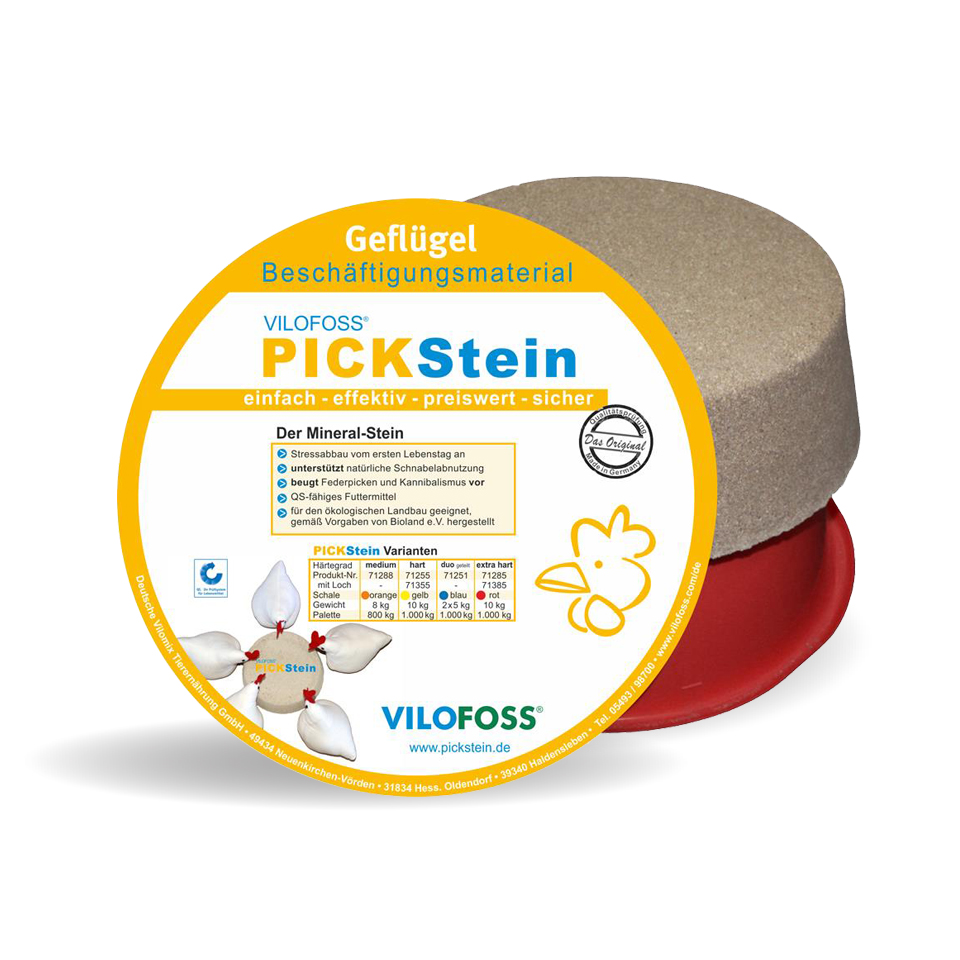 Vilofoss® Pickstein extra hart  für Geflügel, 10 kg