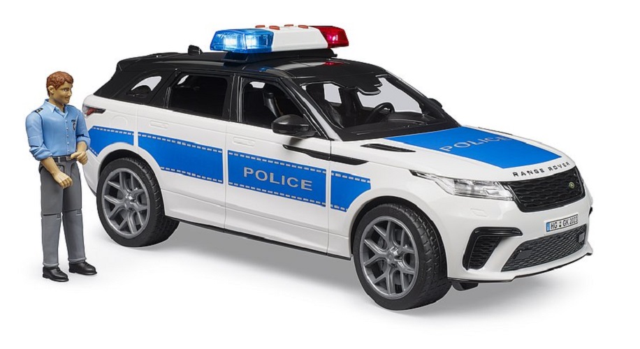 BRUDER Range Rover Velar Polizeifahrzeug mit Polizist