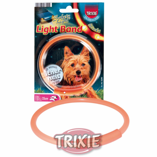 Trixie Light Band, Größe M, 42 cm, orange