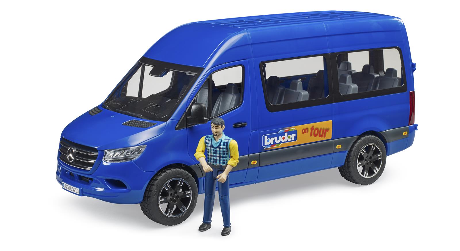 BRUDER MB Sprinter Transfer mit Fahrer