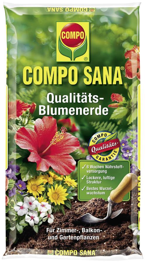 Compo Sana Qualitäts-Blumenerde, 10 l