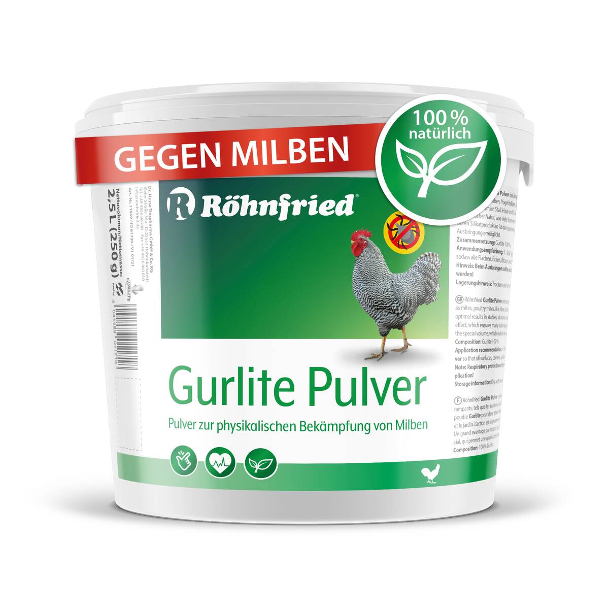 Röhnfried Gurlite Pulver, 250 g