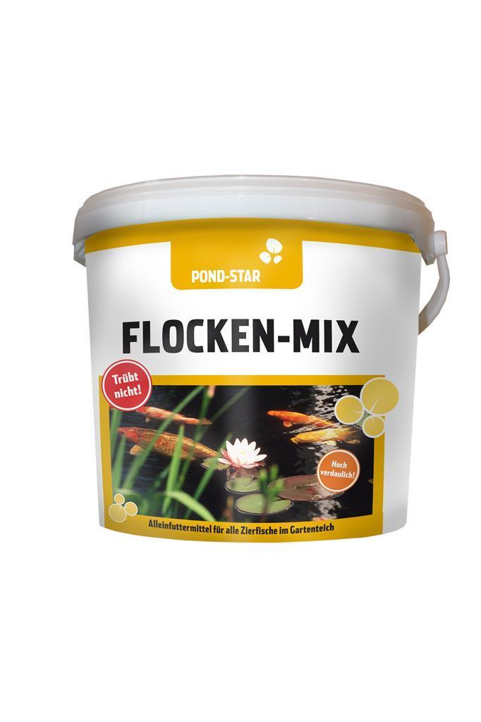 Pond-Star Flocken-Mix für Fische, 5 ltr.