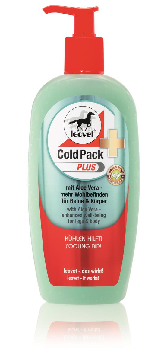 Leovet Cold Pack Plus mit Aloe Vera Pferdesalbe, 500 ml