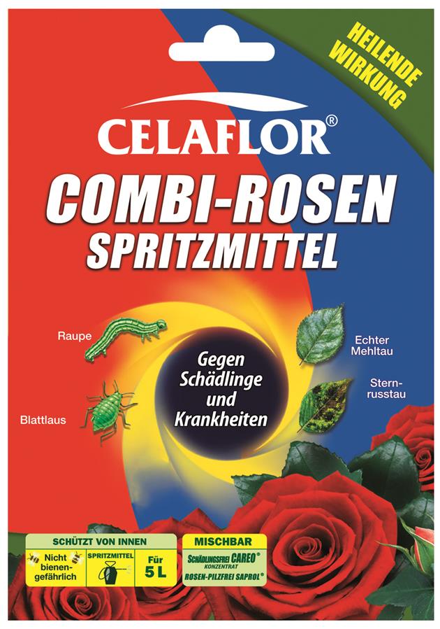 Celaflor Combi-Rosenspritzmittel, 4x 25 ml
