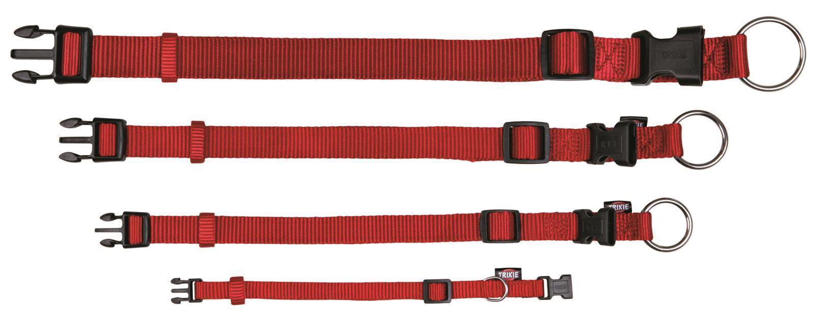 Trixie Premium Halsband, Größe  XS-S, 22-35 cm, 10 mm, rot