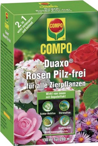 Compo Duaxo Rosen Pilz-frei für alle Zierpflanzen, 130 ml