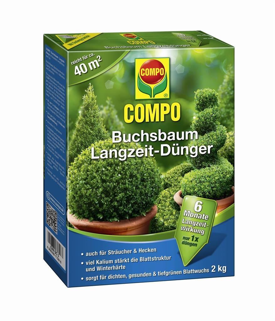 Compo Buchsbaum Langzeit-Dünger, 2 kg
