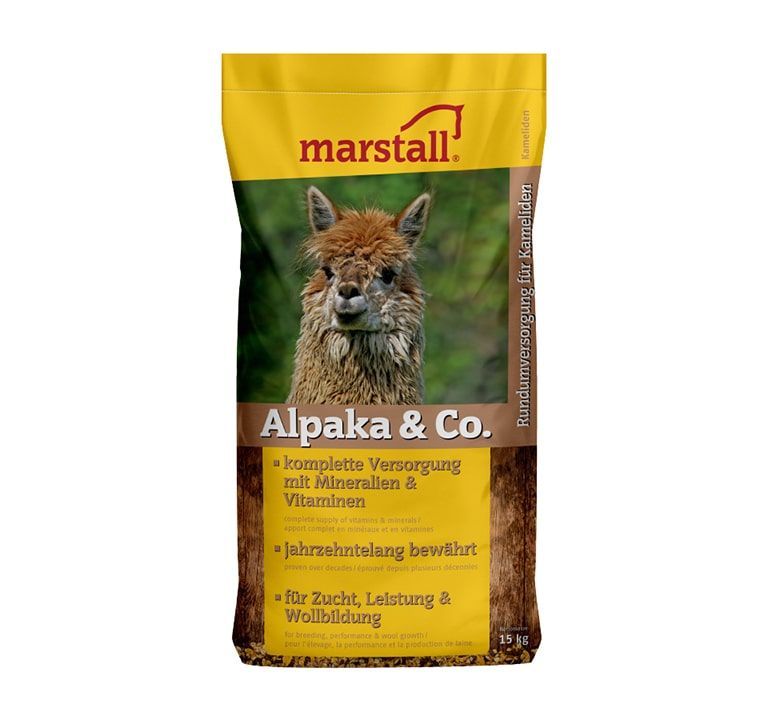 Marstall Alpaka + Co Müsli für Kamele, 15 kg