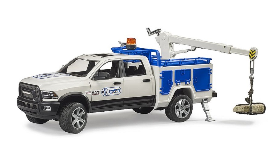 BRUDER RAM 2500 Service Truck+Rundumleuchte 02509