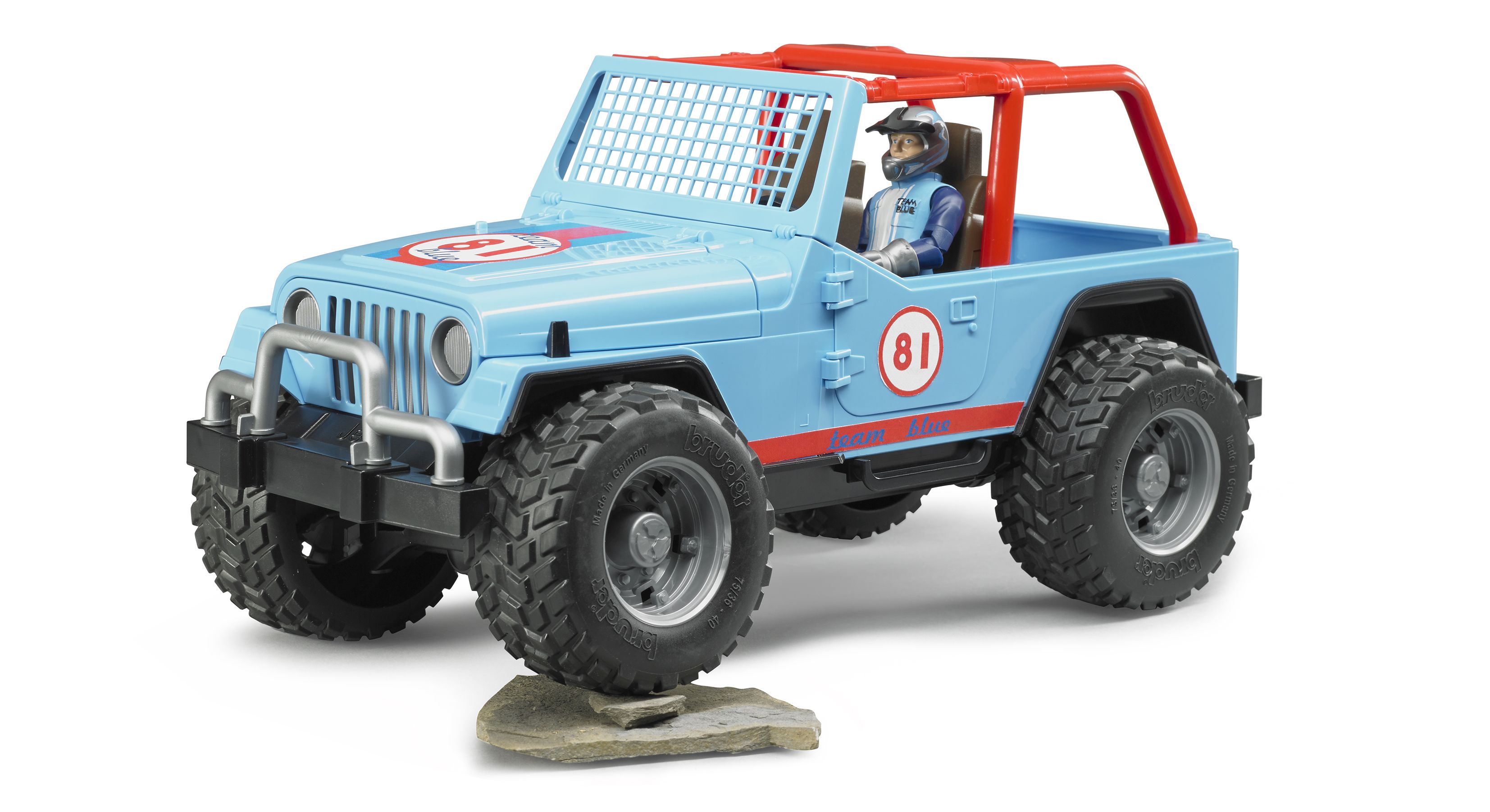 Bruder Jeep Cross Country Racer, blau