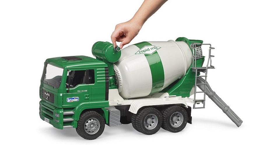 BRUDER MAN TGA Betonmisch-LKW rapid mix