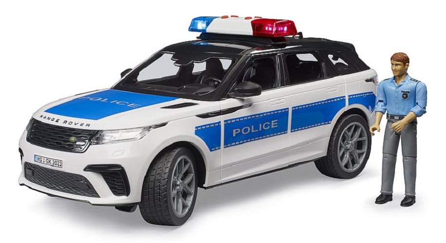 BRUDER Range Rover Velar Polizeifahrzeug mit Polizist