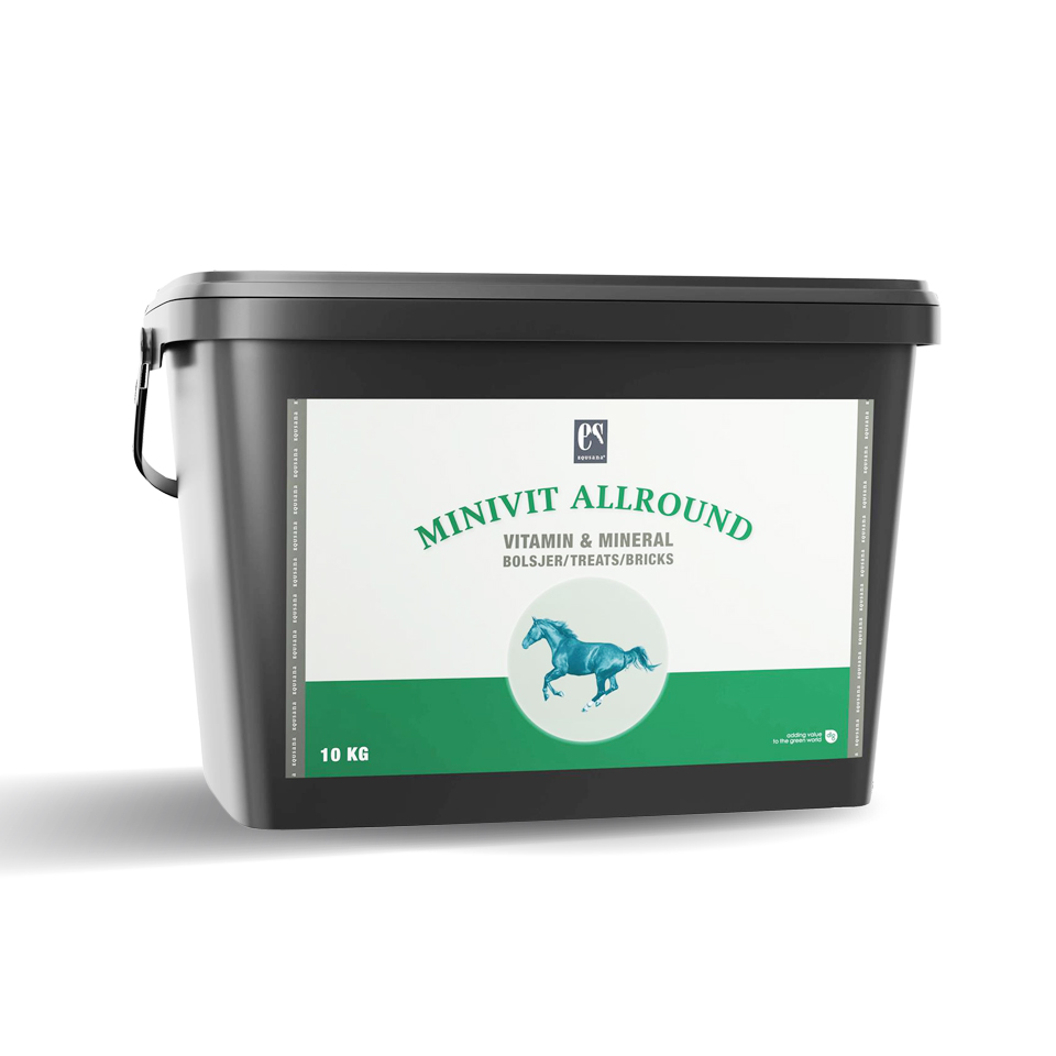 Equsana Minivit Allround Mineral Leckerlies für Pferde, 10 kg