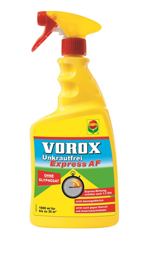 Compo Vorox Express AF Unkrautvernichter Glyphosatfrei, 1000 ml