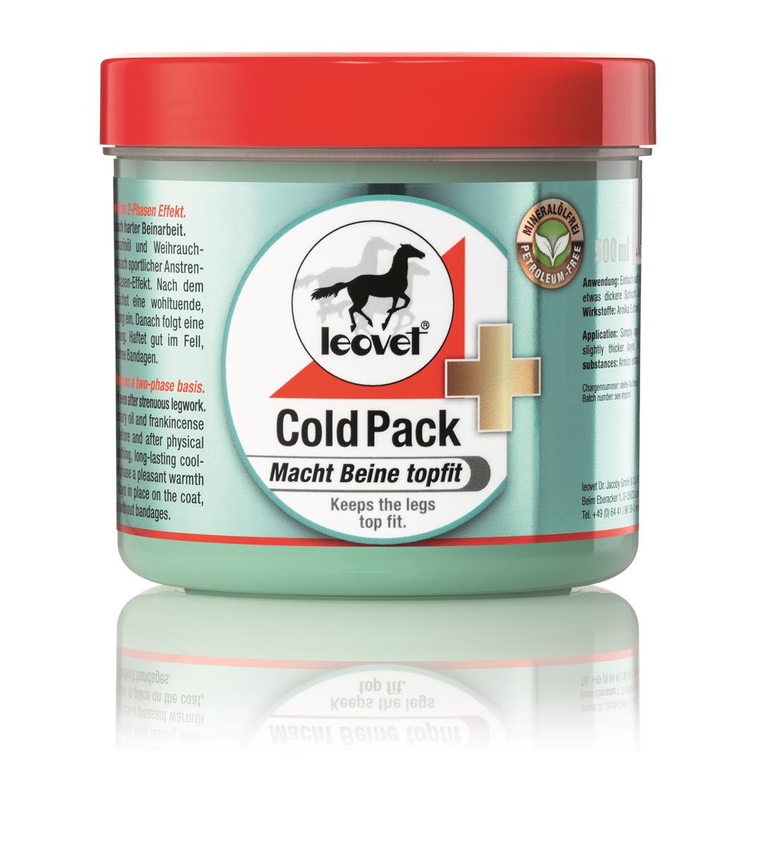 Leovet Cold Pack Apothekers Pferdesalbe, 500 ml
