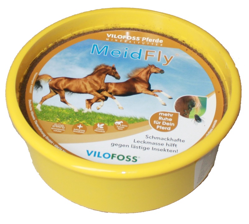 Vilofoss® MeidFly Leckschale für Pferde, 10 kg