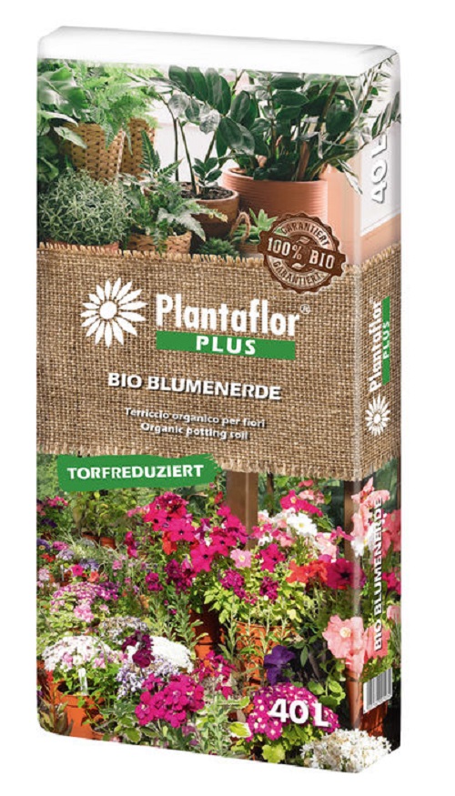 Plantaflor Plus Blumenerde, 40 L