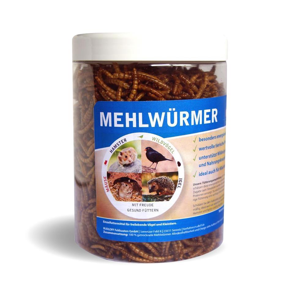 Rudloff Mehlwürmer in Dose, 150 g