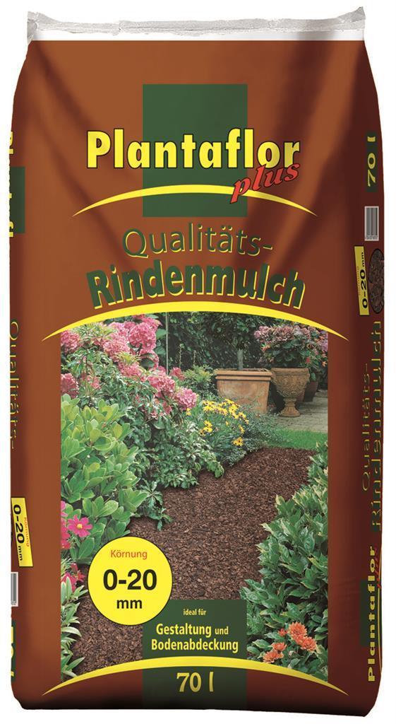 Plantaflor plus Qualitäts Rindenmulch 10-40 mm, 70 l