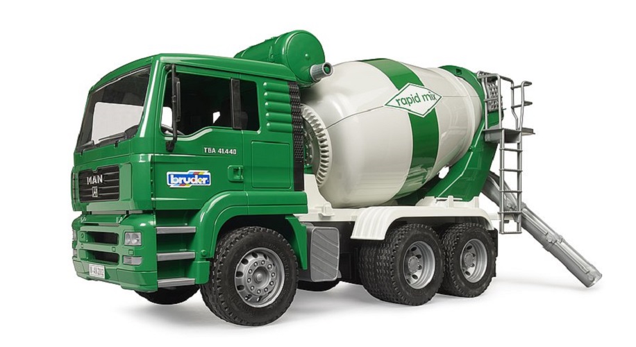 BRUDER MAN TGA Betonmisch-LKW rapid mix