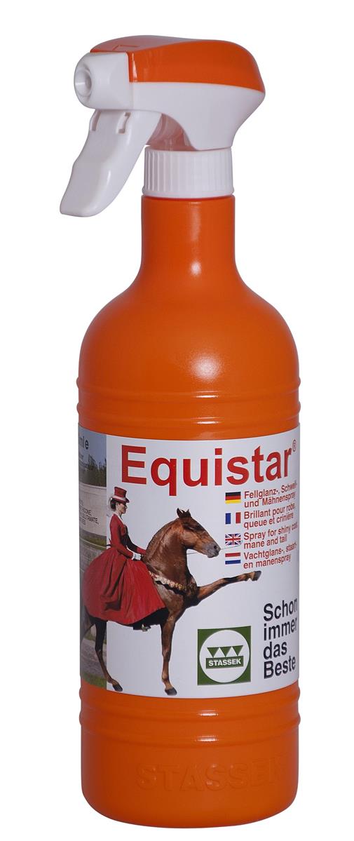 Equistar Fellglanz- Schweif- und Mähenspray mit Sprühkopf, für Pferde, 750 ml
