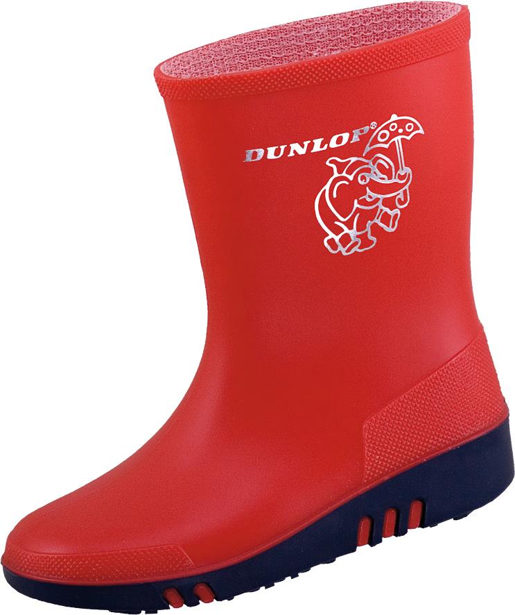 Dunlop Kinder Freizeit- und Outdoorstiefel Mini, rot Gr. 29