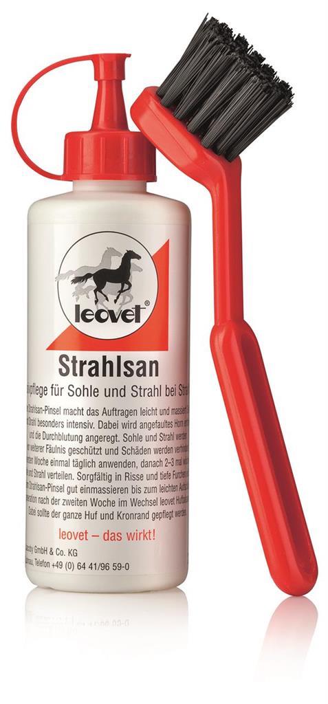 Leovet Strahlsan mit Pinsel für Pferde, 200 ml