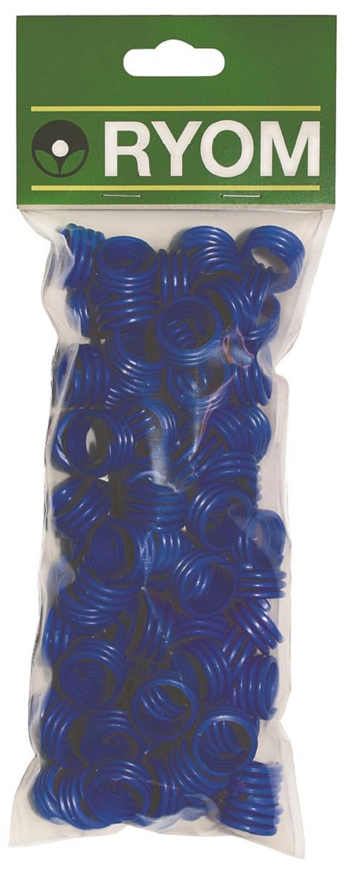 Ryom Spiralringe blau 16 mm, 100 St.