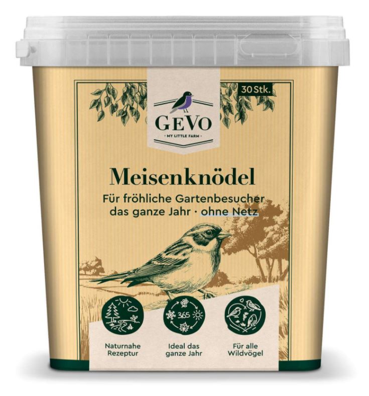GEVO Meisenknödel, 30 Stück ohne Netz à 90 g im Karton